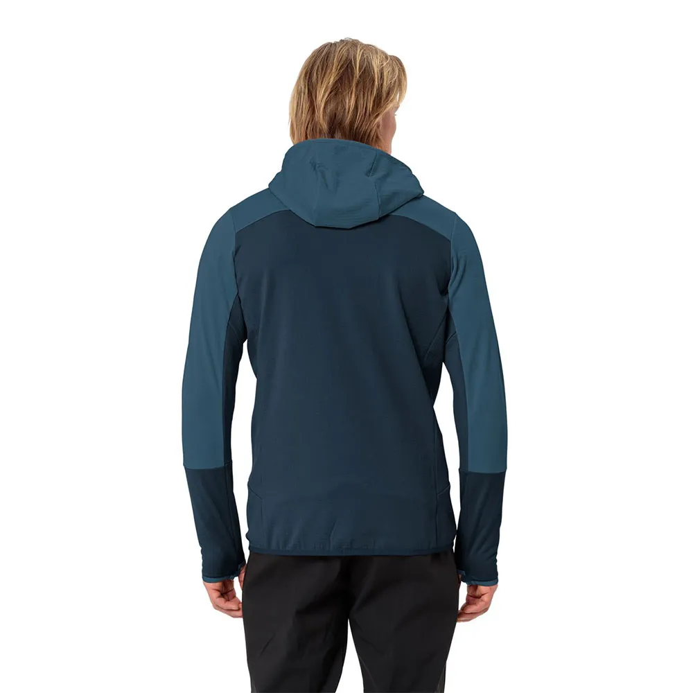 Vaude Monviso Grid Fleecejakke Med Hette