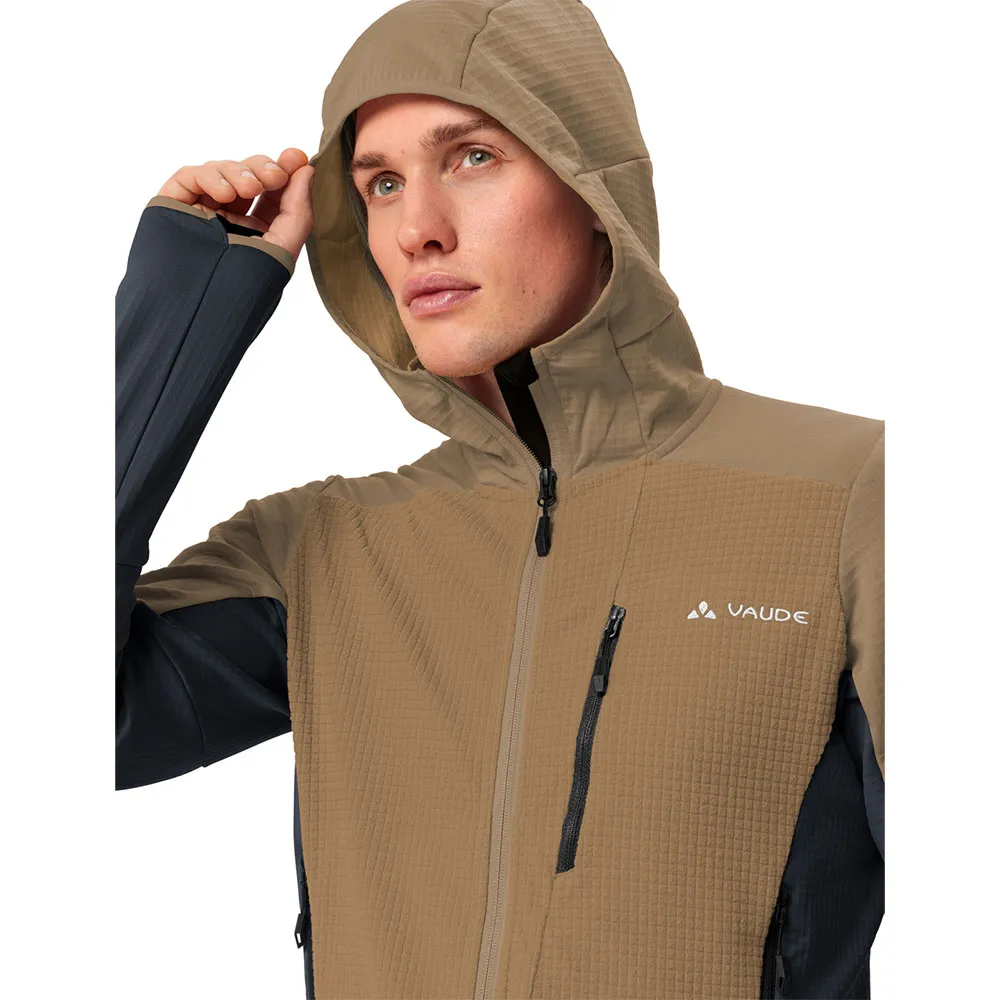 Vaude Monviso Grid Fleecejakke Med Hette