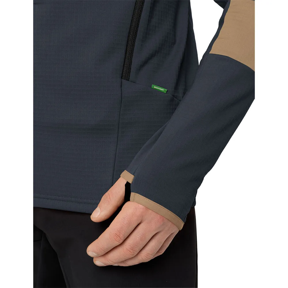 Vaude Monviso Grid Fleecejakke Med Hette