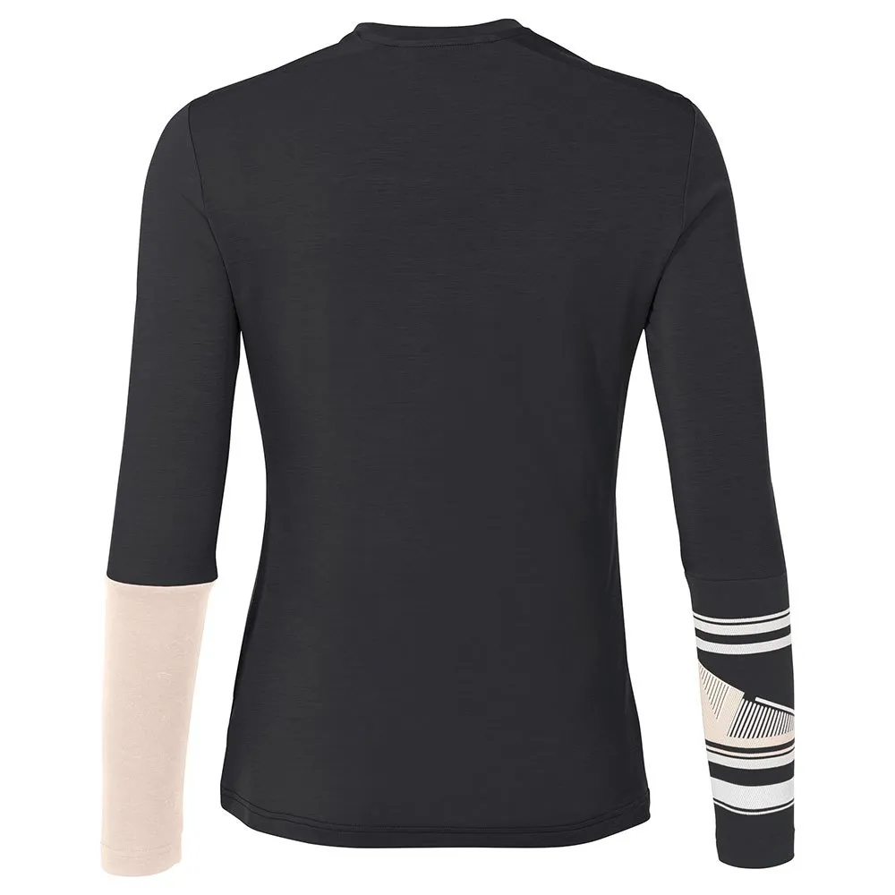 Vaude Monviso Wool Langarmet T-skjorte