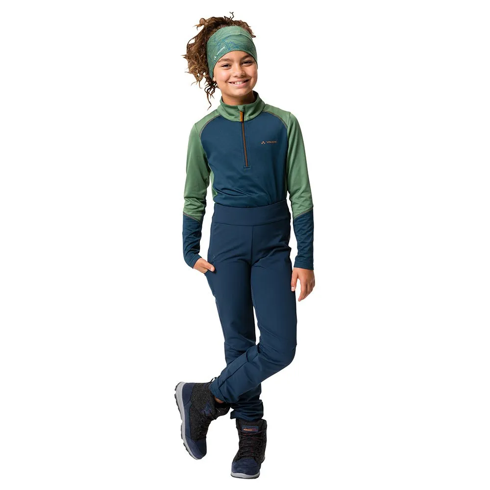 Vaude Patiki Slim Fit Bukser, Dark sea, 146-152cm