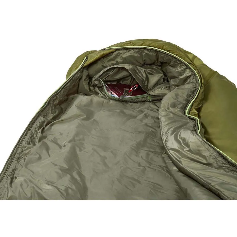 Vaude Selun 800 Syn Sovepose, Avocado, Left Zipper