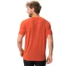 Vaude Sesvenna Vest Kortarmet T-skjorte, Glowing red / green