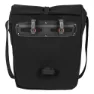 Vaude Shopair Back 20+18l Sykkelveske, Black, One Size