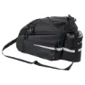 Vaude Silkroad I-rack 11l Sykkelveske, Black, One Size