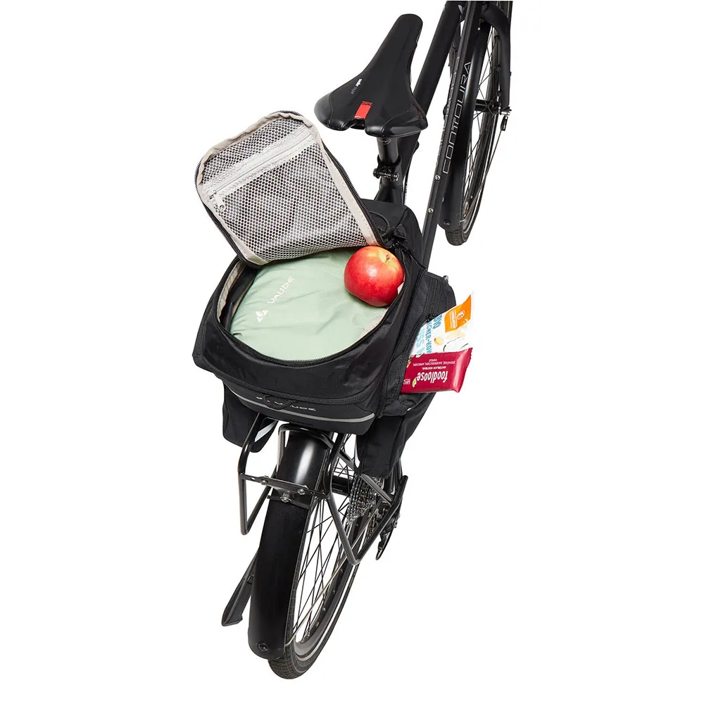 Vaude Silkroad Plus I-rack 16l Sykkelveske, Black, One Size Vaude Silkroad Plus I-rack 16l Sykkelveske, Black, One Size