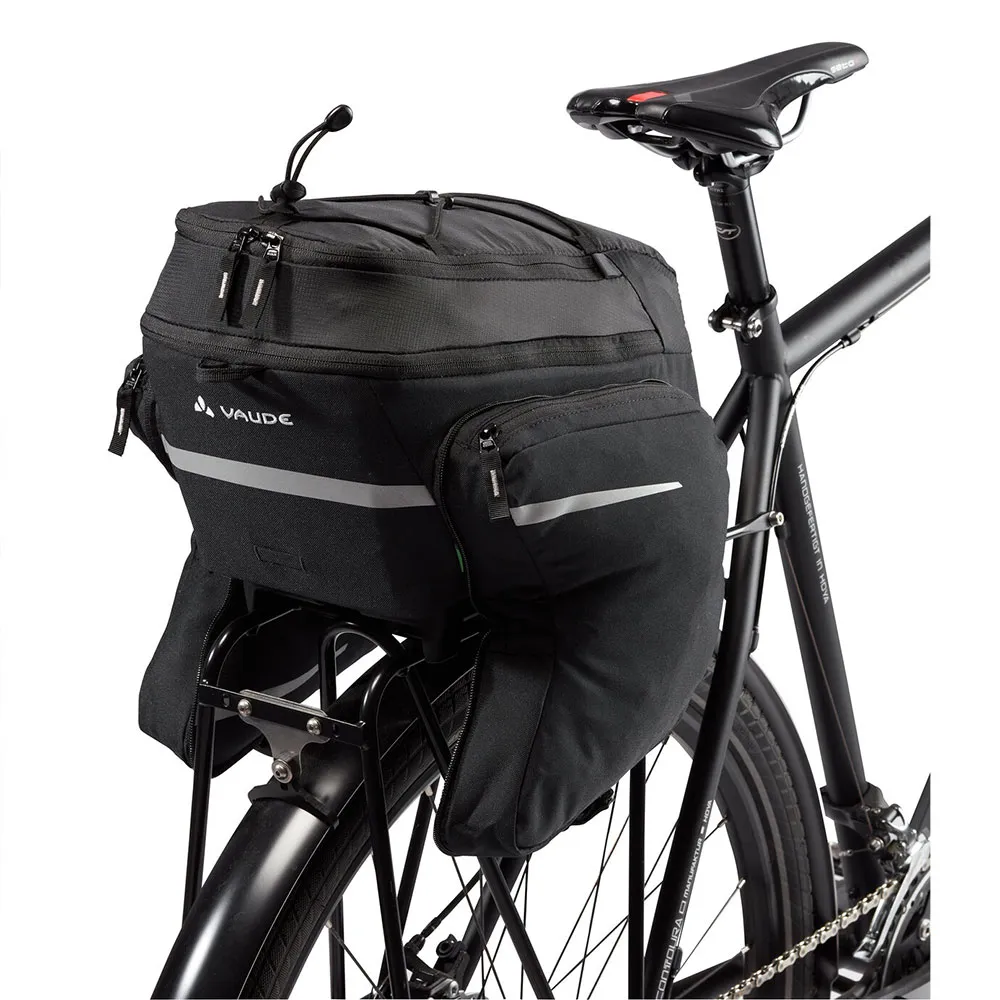 Vaude Silkroad Plus Uniklip 16l Sykkelveske, Black, One Size Vaude Silkroad Plus Uniklip 16l Sykkelveske, Black, One Size