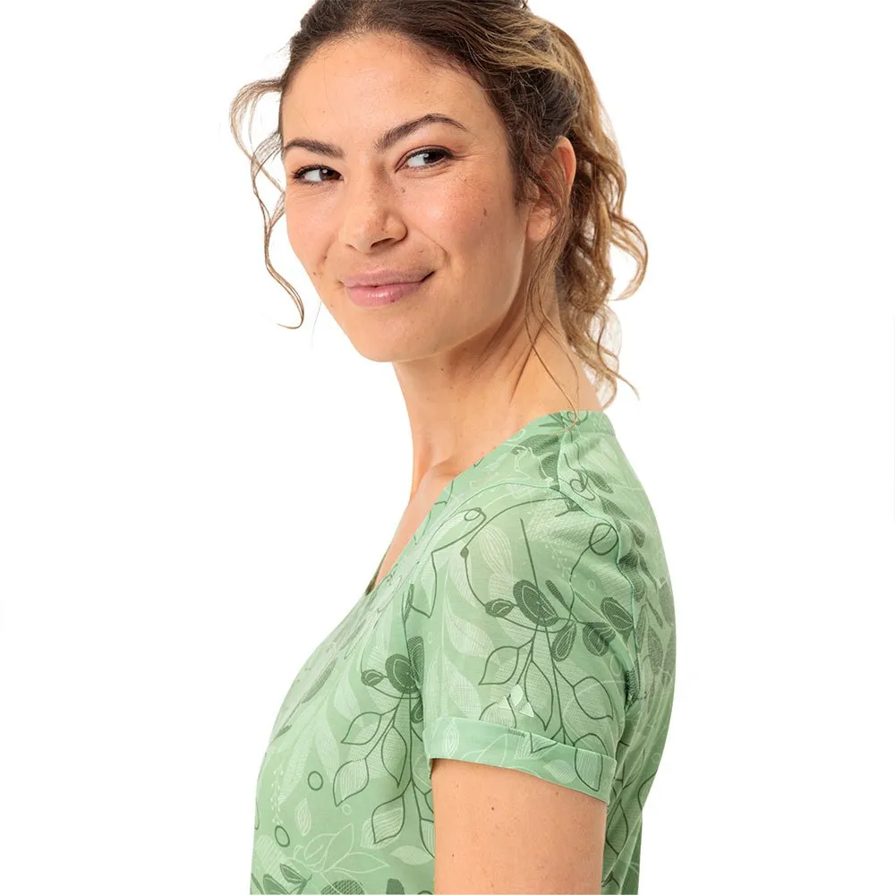 Vaude Skomer All Over Print Kortarmet T-skjorte Vaude Skomer All Over Print Kortarmet T-skjorte