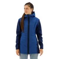 Vaude Skomer Hybrid Parka Fleecejakke Med Hette Vaude Skomer Hybrid Parka Fleecejakke Med Hette