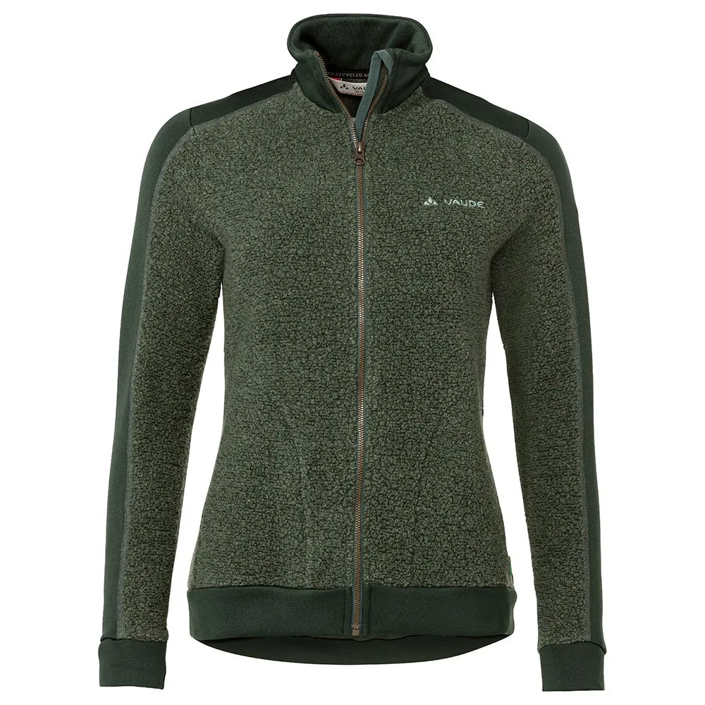Vaude Skomer Wool Fleecejakke Med Full Glidelås