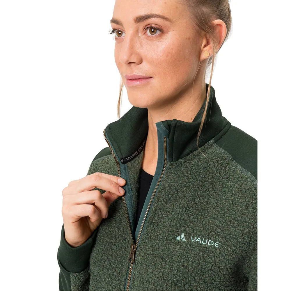 Vaude Skomer Wool Fleecejakke Med Full Glidelås