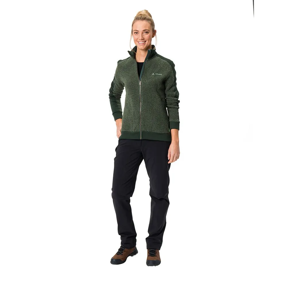 Vaude Skomer Wool Fleecejakke Med Full Glidelås