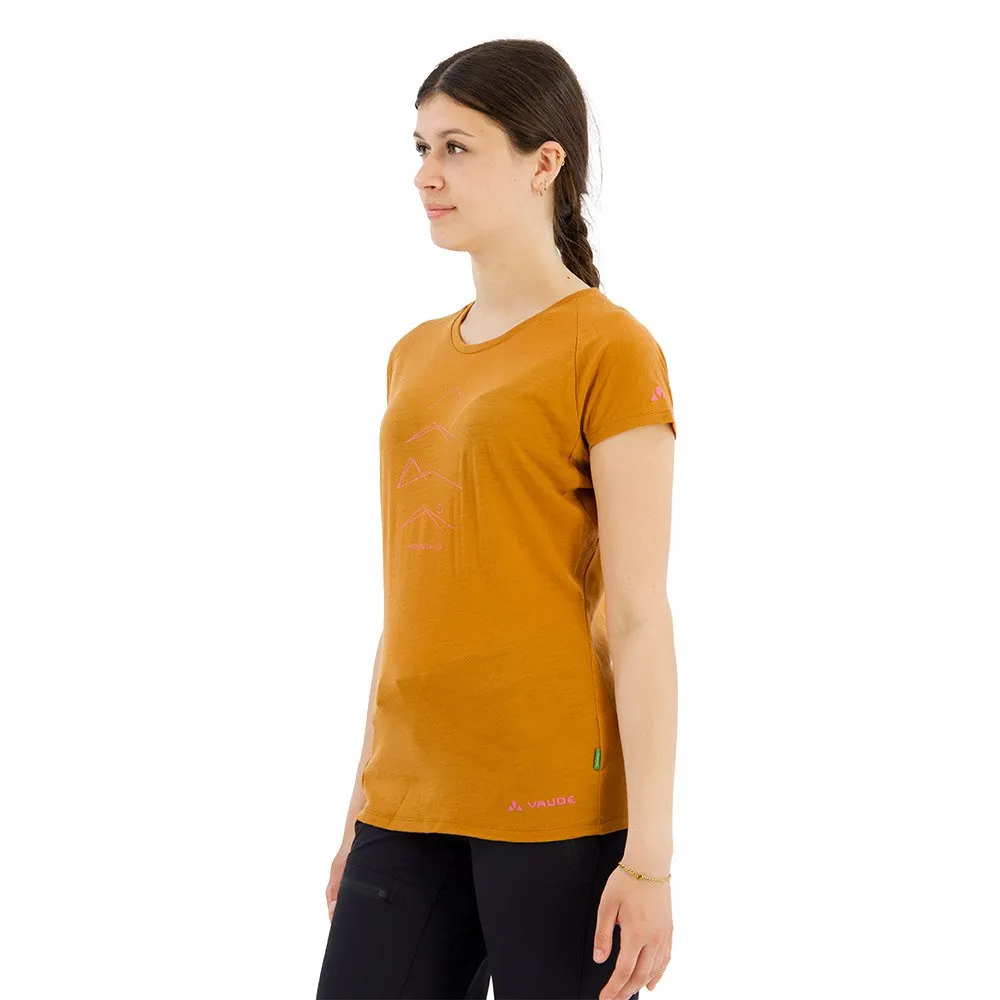 Vaude Tekoa Wool Kortarmet T-skjorte