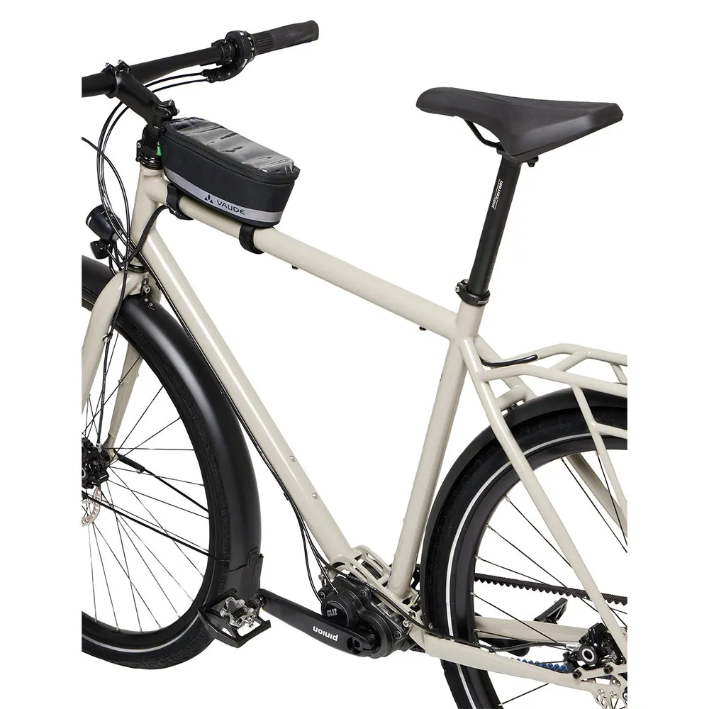 Vaude Top Tube Phone Rammeveske, Black, One Size Vaude Top Tube Phone Rammeveske, Black, One Size