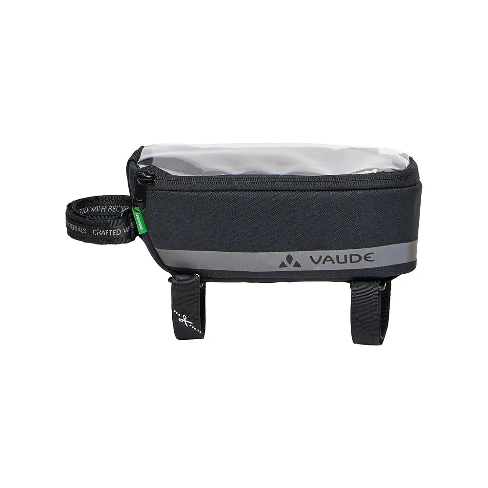 Vaude Top Tube Phone Rammeveske, Black, One Size Vaude Top Tube Phone Rammeveske, Black, One Size