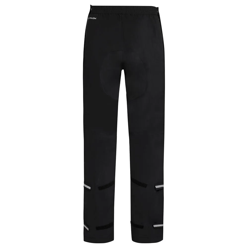Vaude Yaras Rain Zip Iii Bukser, Black Vaude Yaras Rain Zip Iii Bukser, Black