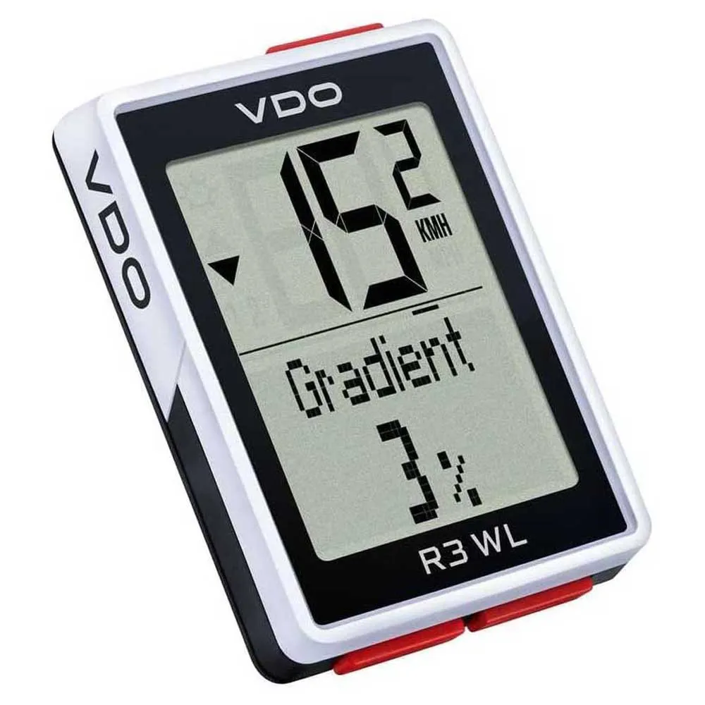 VDO R3 Wireless Sykkelcomputer, Black, One Size