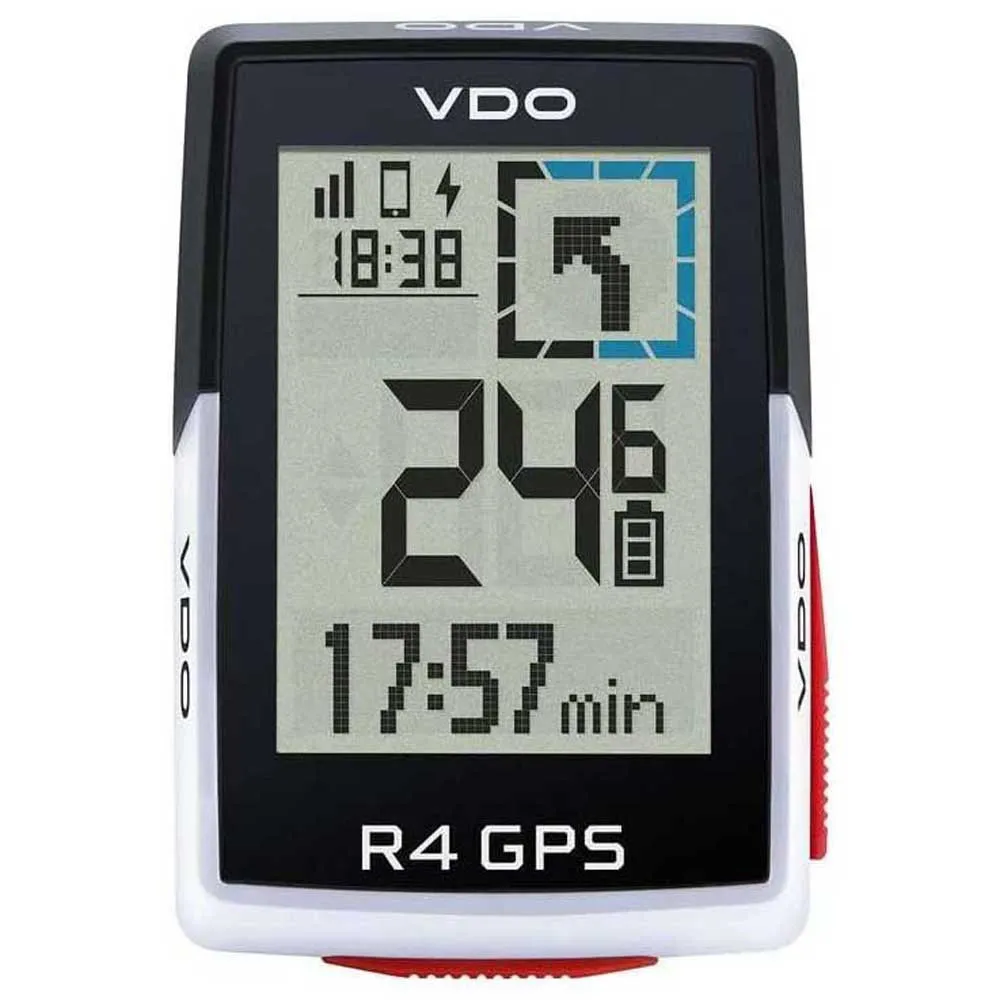 VDO R4 Gps Sykkelcomputer, Black, One Size