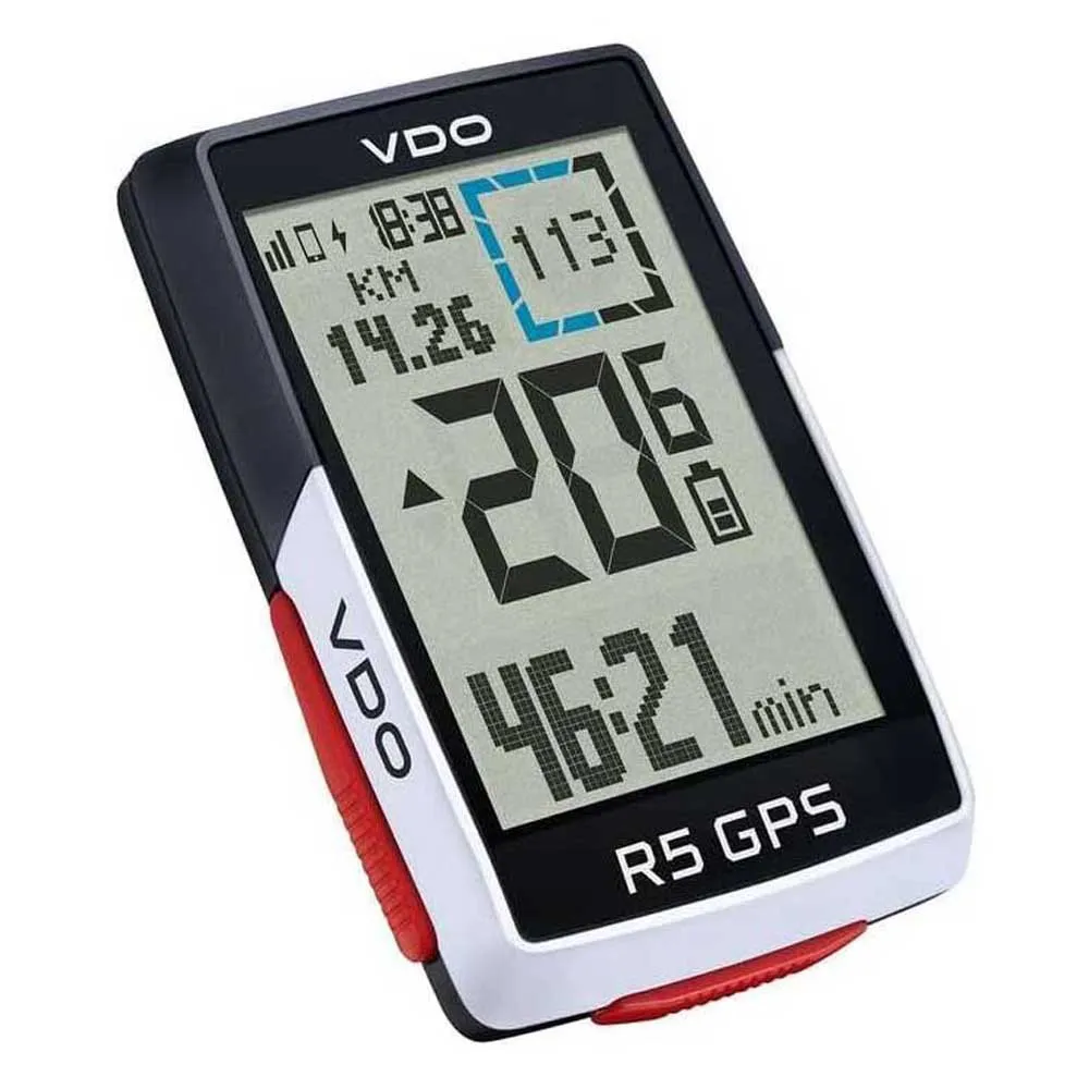 VDO R5 Gps Sykkelcomputer, Black, One Size VDO R5 Gps Sykkelcomputer, Black, One Size