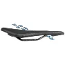 Velo Airthru Gel Sete, White / black, 141mm