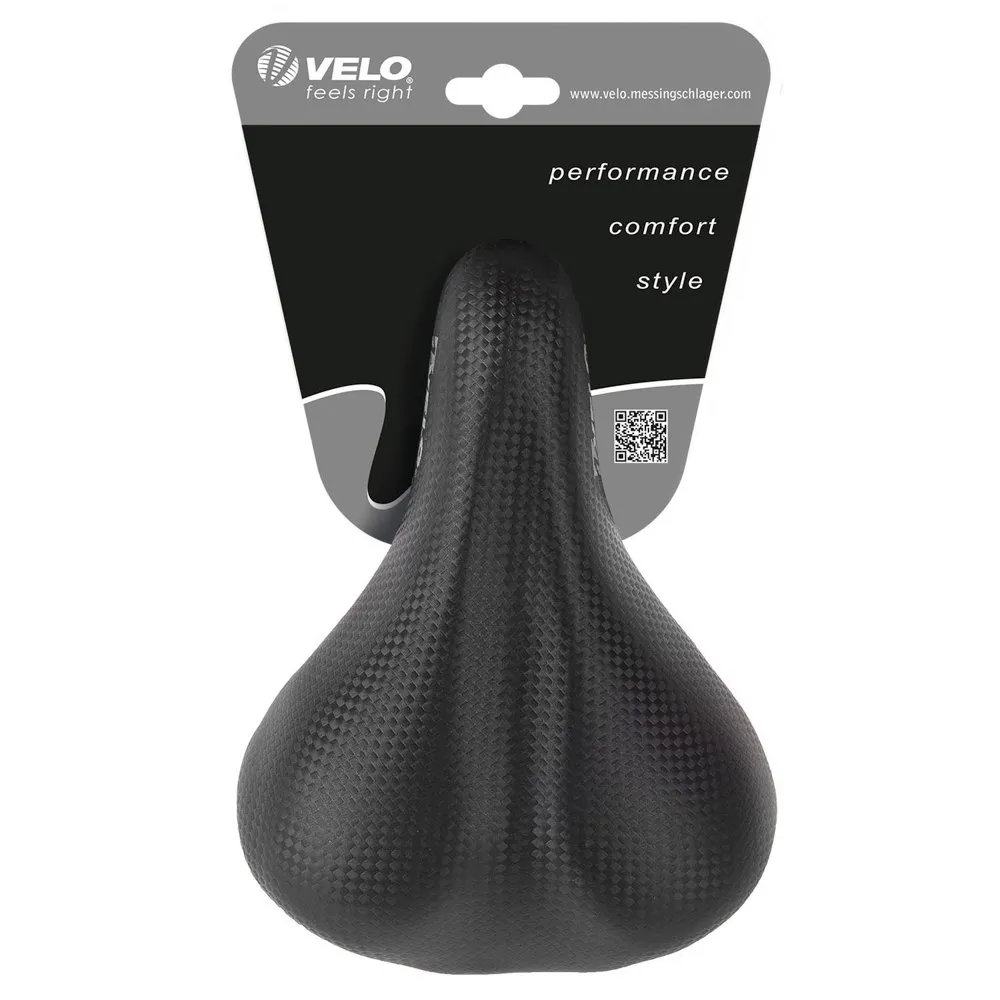 Velo Basic Sykkelsete, Black, 153mm Velo Basic Sykkelsete, Black, 153mm