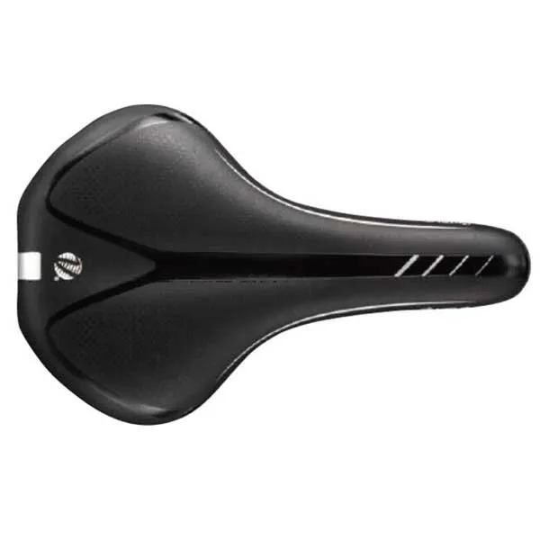 Velo D19-01 Gel D1 Sykkelsete, Black, 278mm