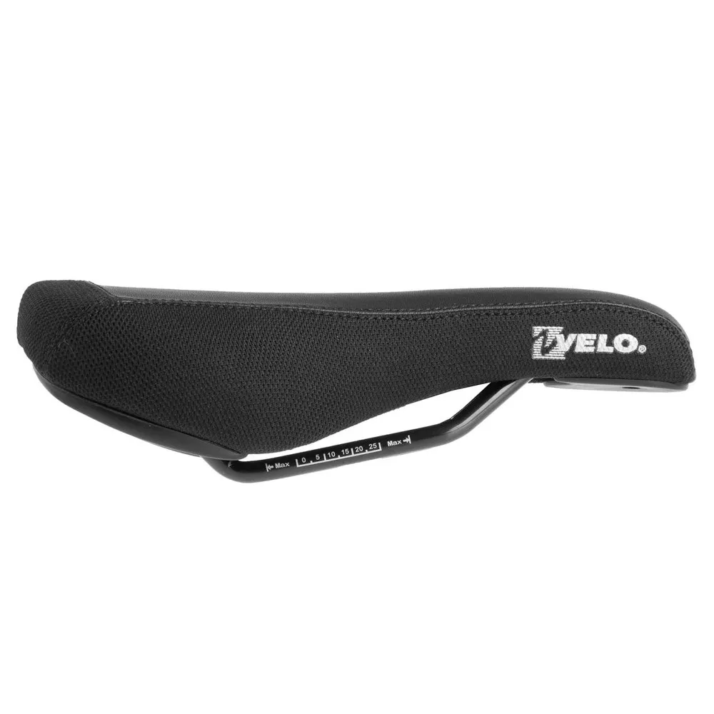 Velo Melow Sykkelsete, Black, 137mm