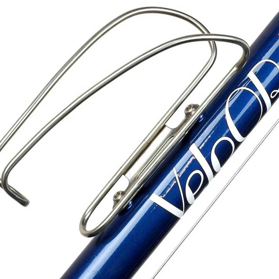 Velo Orange Moderniste Stainless Flaskeholder, Silver, One Size