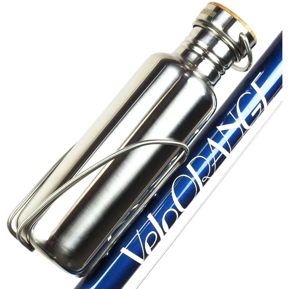 Velo Orange Moderniste Stainless Flaskeholder, Silver, One Size