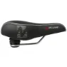 Velo Plush Elasto Sykkelsete, Black, 211mm