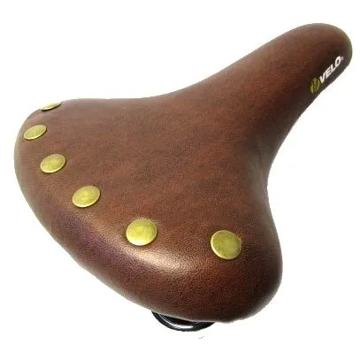 Velo Plush sete Vintage brun bredt