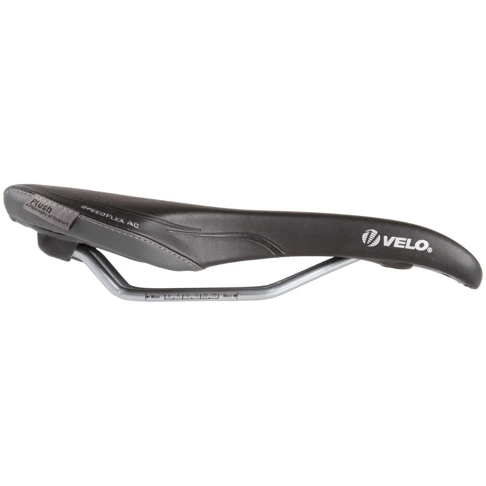 Velo Speedflex Ac Sykkelsete, Black, 130mm