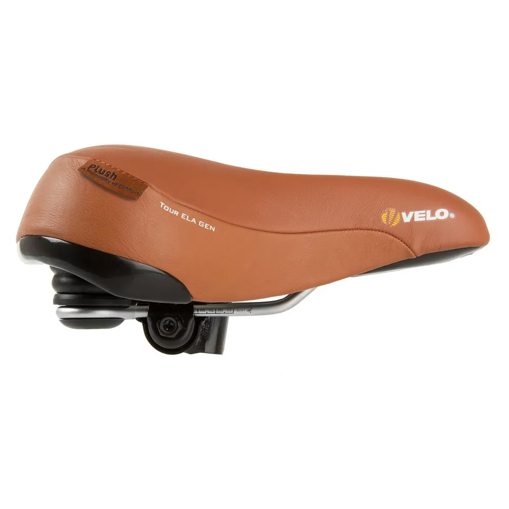 Velo Tour Ela Gen Sykkelsete, Brown, 220mm