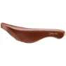 Velo Vl1369 Titanium Sykkelsete, Brown, 140mm
