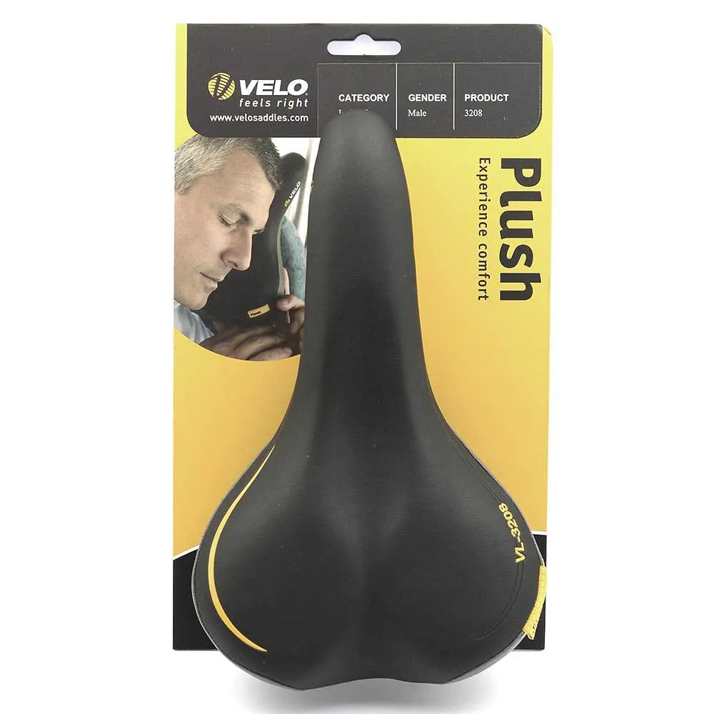 Velo Vl3208 Sykkelsete, Black, 158mm
