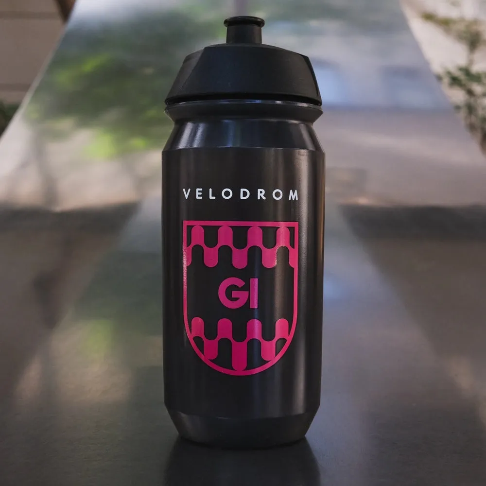 Velodrom VCC Bidon Girona Insignia Edition, Black/pink