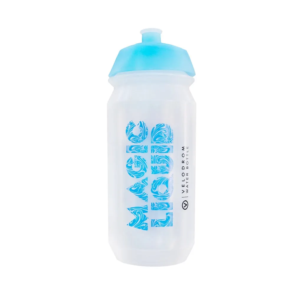 Velodrom VCC Bidon Magic, Transparent/Light Blue 3.0