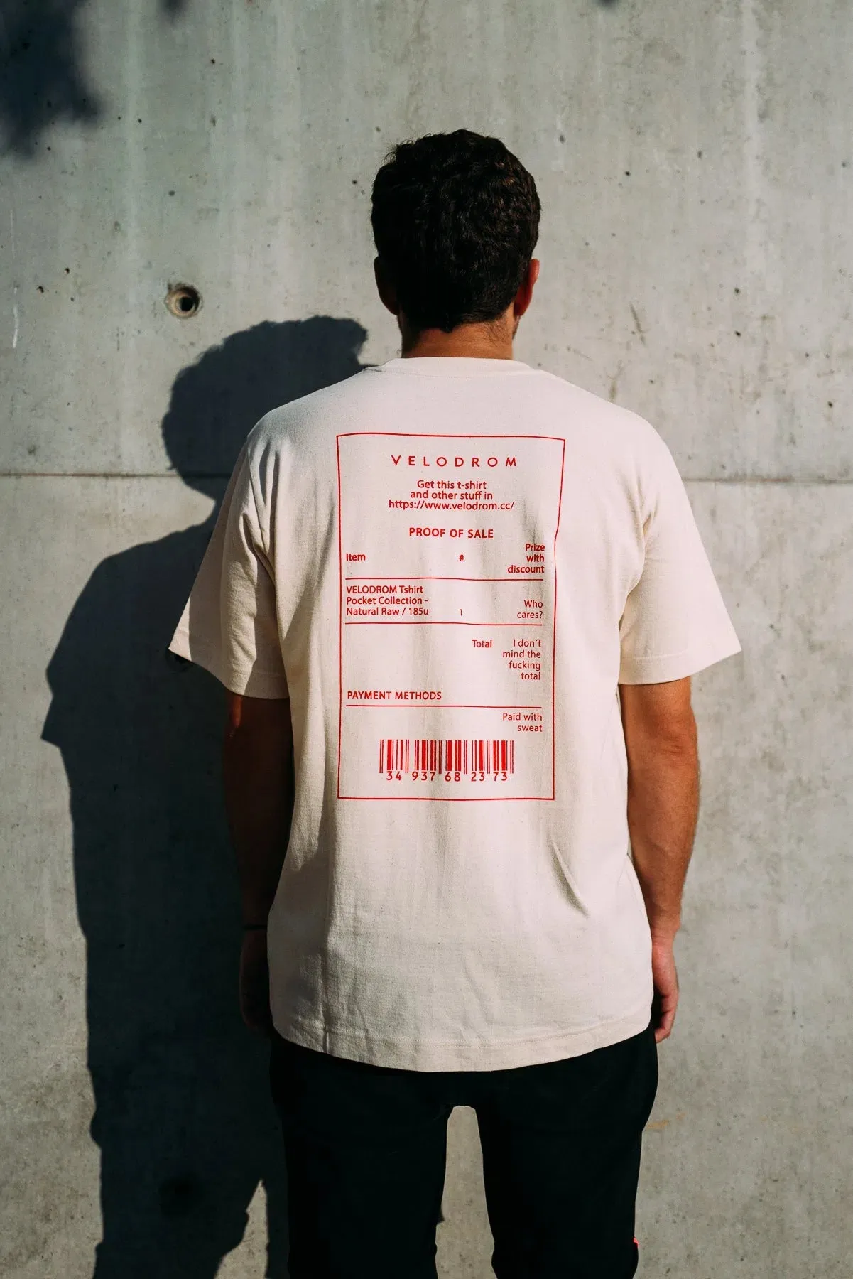 Velodrom VCC Casual Oversize Tshirt Ticket Velodrom VCC Casual Oversize Tshirt Ticket