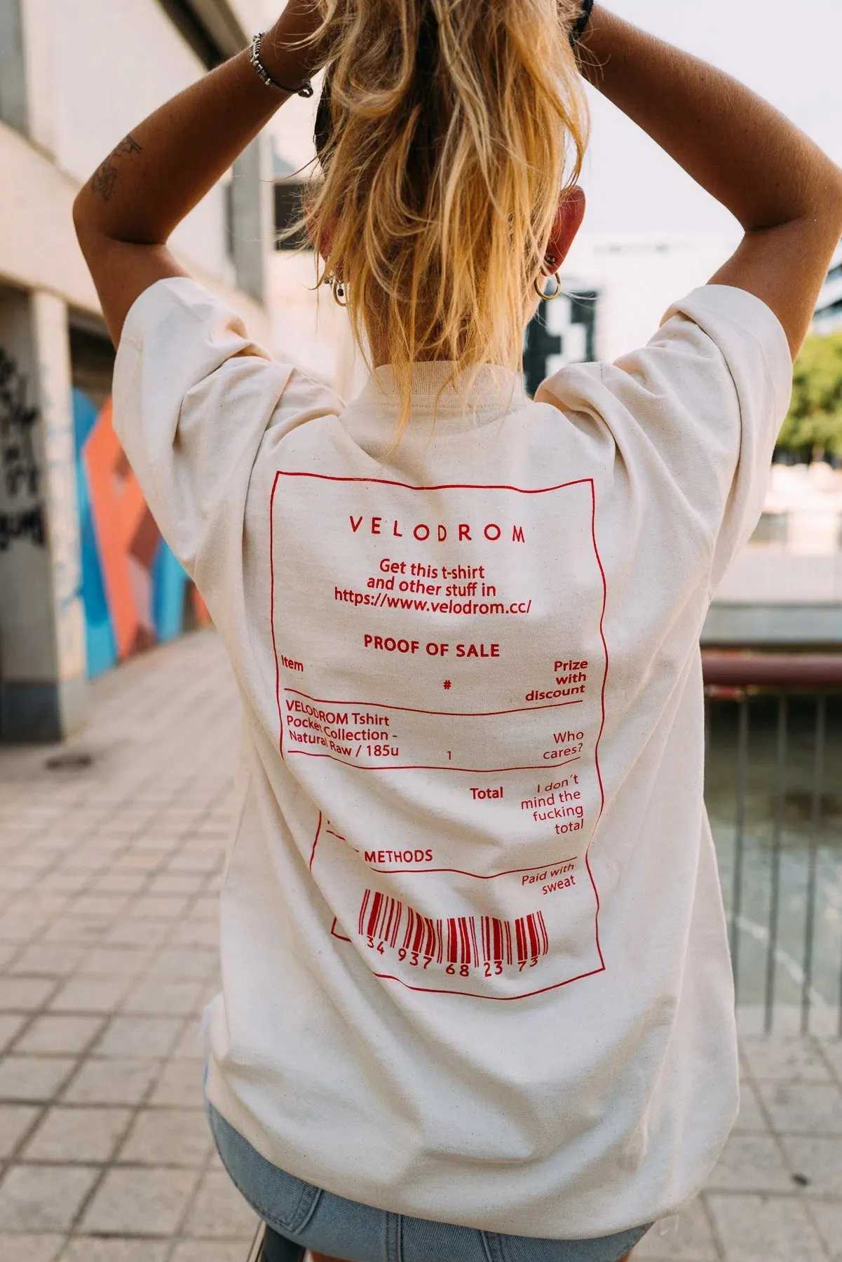 Velodrom VCC Casual Oversize Tshirt Ticket Velodrom VCC Casual Oversize Tshirt Ticket