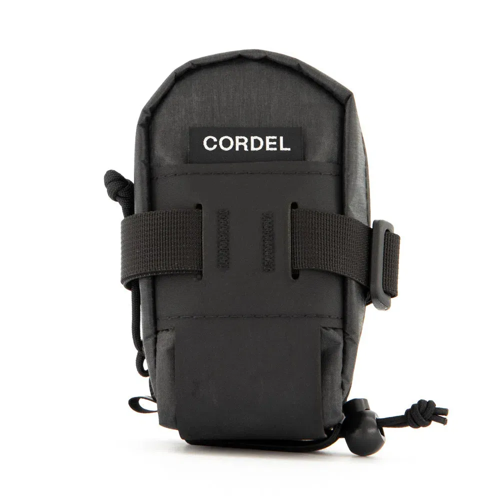 Velodrom VCC VELODROM by Cordel Saddle Bag, Classic graphic black Velodrom VCC VELODROM by Cordel Saddle Bag, Classic graphic black