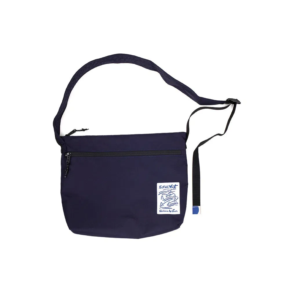 Velodrom VCC VELODROM by LASER Forat del Vent Sacoche Bag, Navy Velodrom VCC VELODROM by LASER Forat del Vent Sacoche Bag, Navy