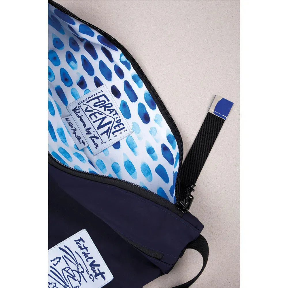 Velodrom VCC VELODROM by LASER Forat del Vent Sacoche Bag, Navy Velodrom VCC VELODROM by LASER Forat del Vent Sacoche Bag, Navy