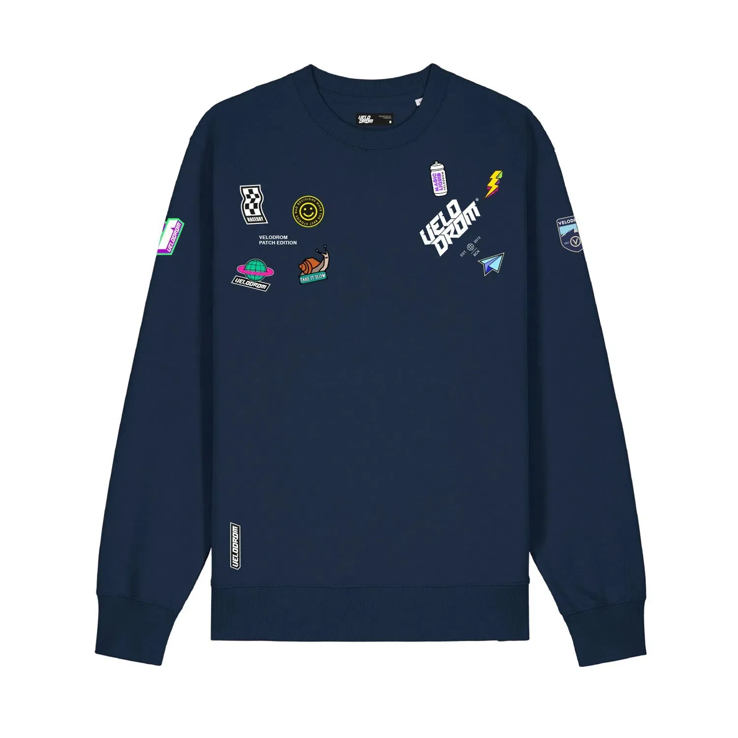 Velodrom VCC VELODROM Limited Drop Patch Edition Sweatshirt Velodrom VCC VELODROM Limited Drop Patch Edition Sweatshirt