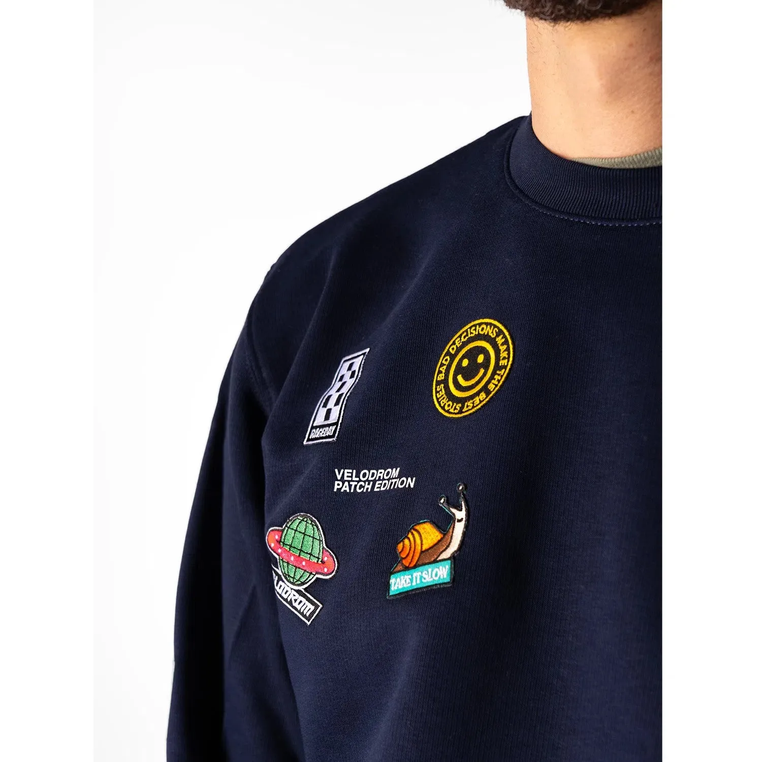 Velodrom VCC VELODROM Limited Drop Patch Edition Sweatshirt Velodrom VCC VELODROM Limited Drop Patch Edition Sweatshirt