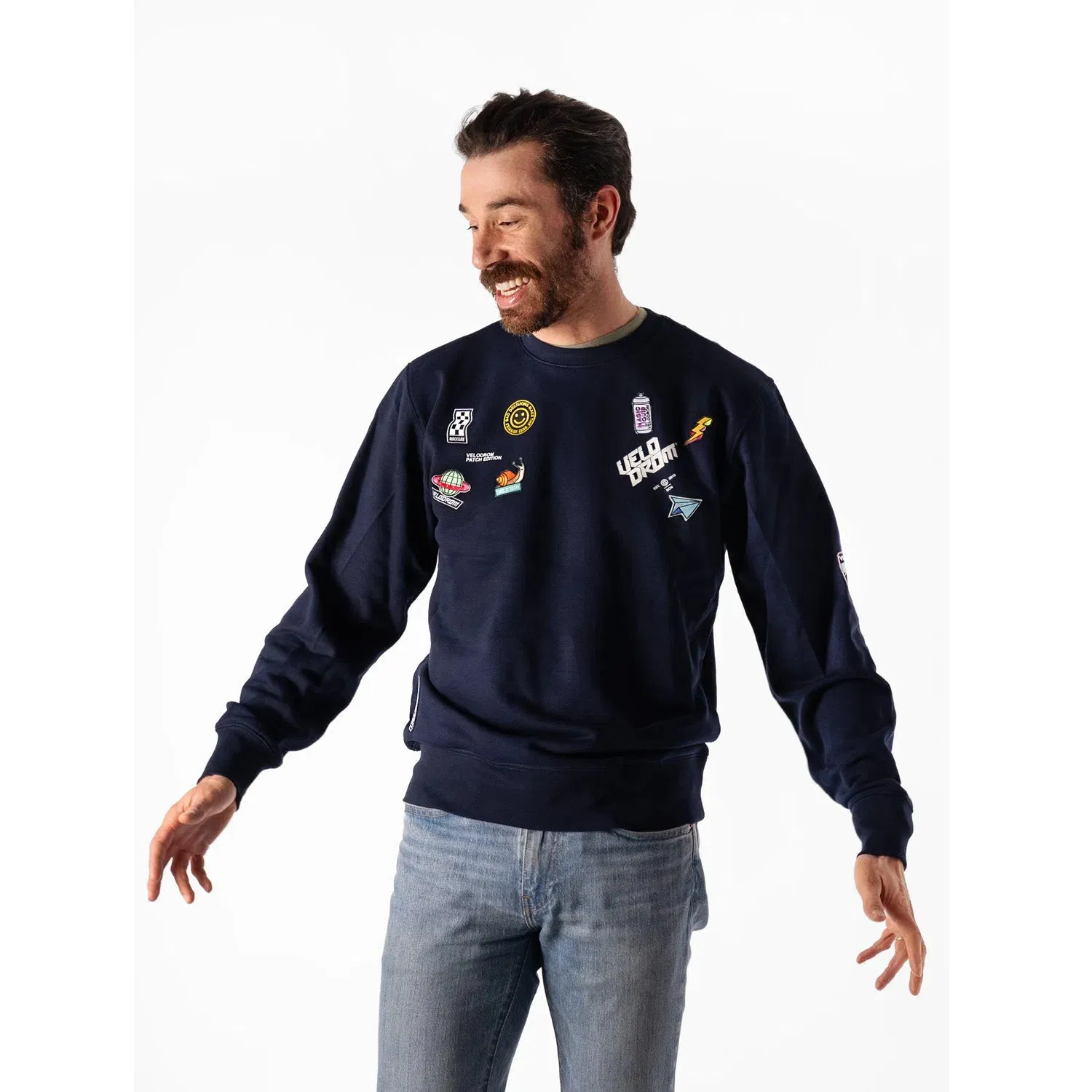 Velodrom VCC VELODROM Limited Drop Patch Edition Sweatshirt Velodrom VCC VELODROM Limited Drop Patch Edition Sweatshirt
