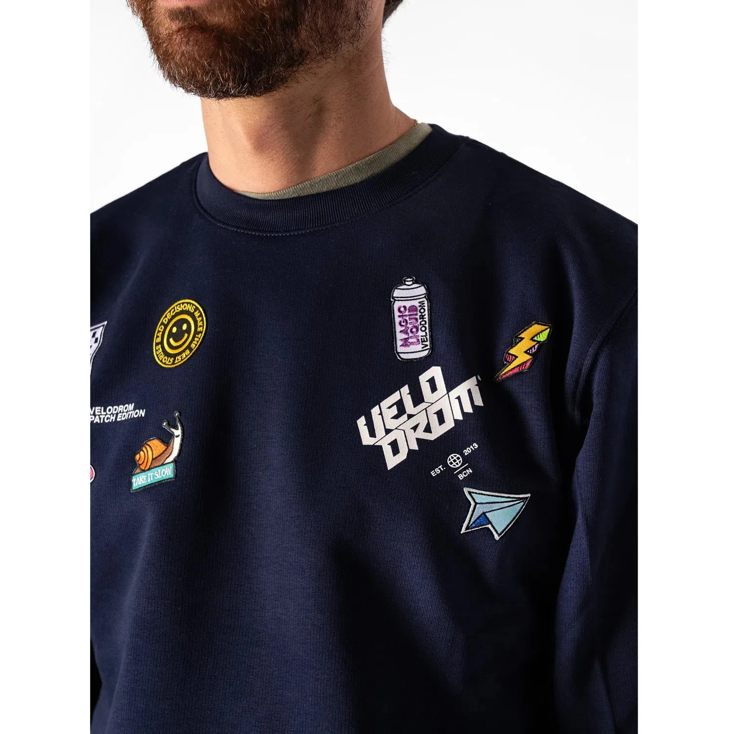 Velodrom VCC VELODROM Limited Drop Patch Edition Sweatshirt Velodrom VCC VELODROM Limited Drop Patch Edition Sweatshirt