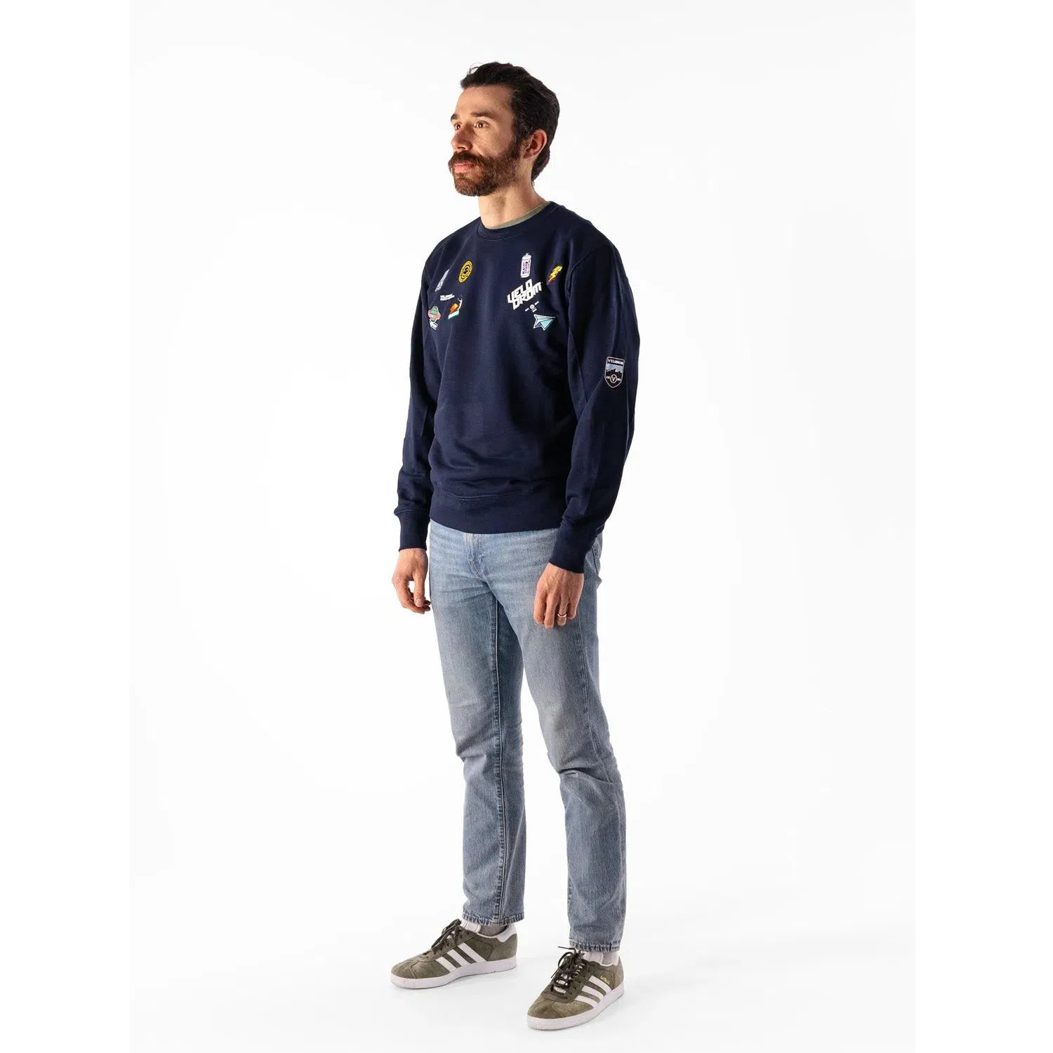 Velodrom VCC VELODROM Limited Drop Patch Edition Sweatshirt Velodrom VCC VELODROM Limited Drop Patch Edition Sweatshirt