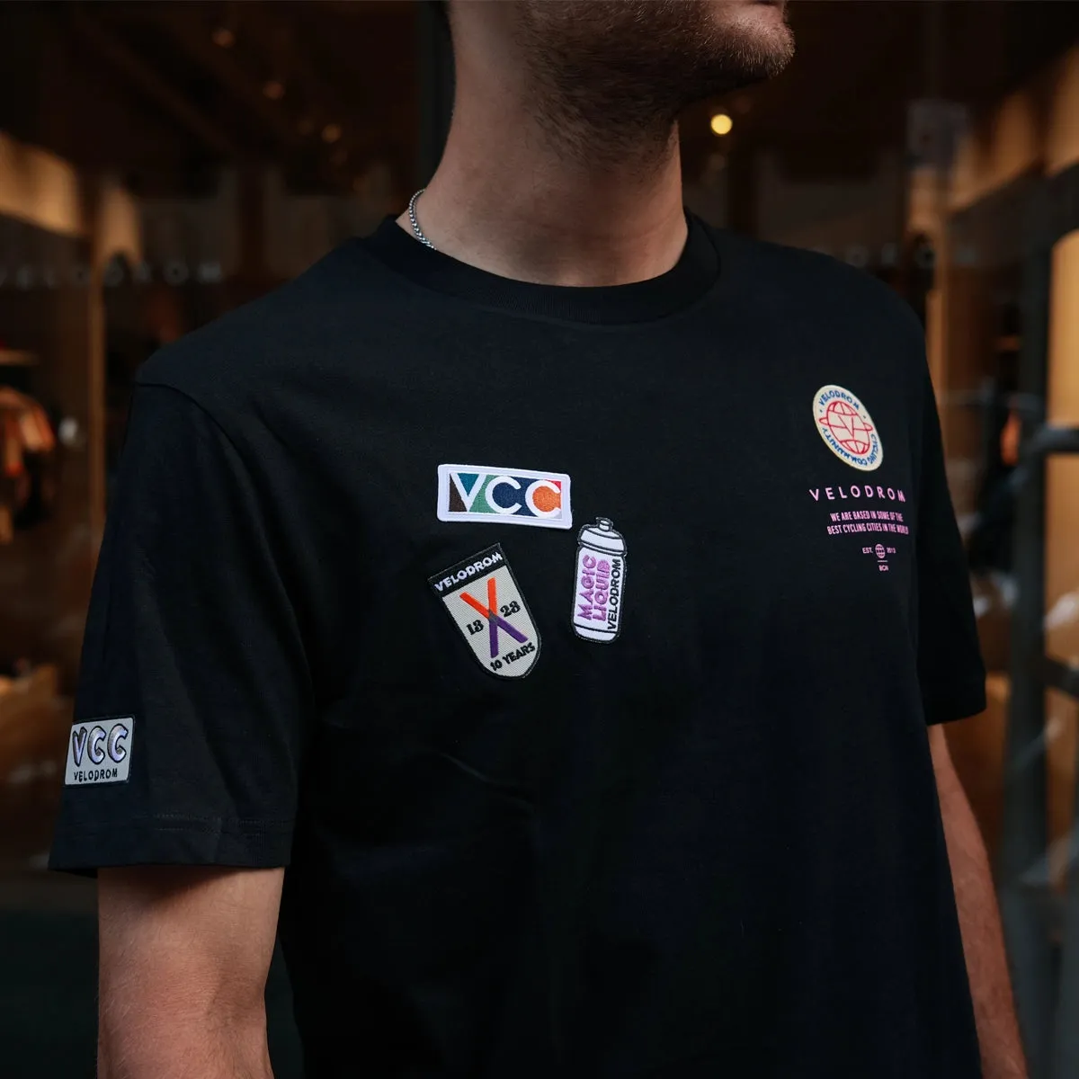 Velodrom VCC VELODROM Multi Patch Tshirt SS24