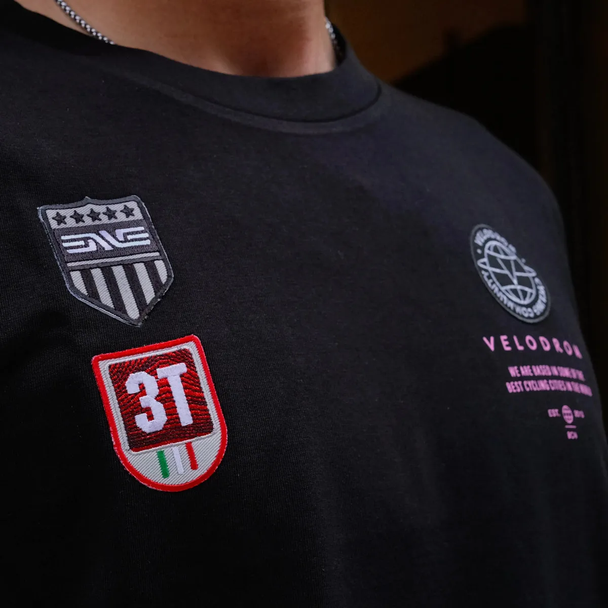 Velodrom VCC VELODROM Patch Enve/3T Tshirt SS24 Velodrom VCC VELODROM Patch Enve/3T Tshirt SS24