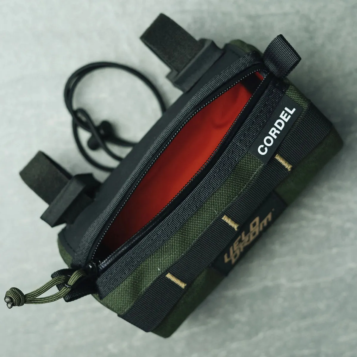 Velodrom VCC VELODROM Raceday by Cordel Durum Mini Handlebar Bag Velodrom VCC VELODROM Raceday by Cordel Durum Mini Handlebar Bag